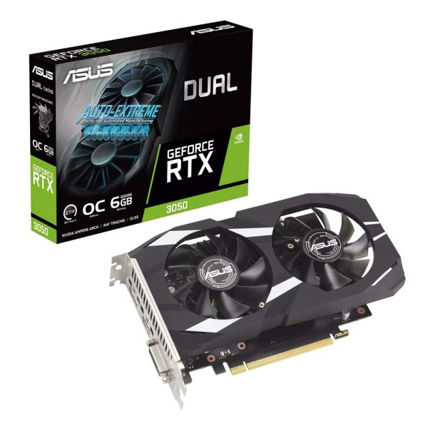 کارت گرافیک ایسوس DUAL RTX 3050 0C 6G