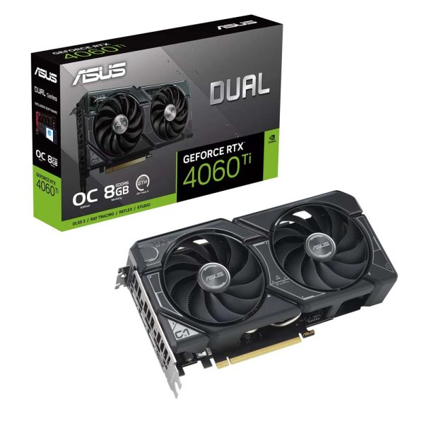 کارت گرافیک ایسوس Dual RTX 4060 Ti 8G