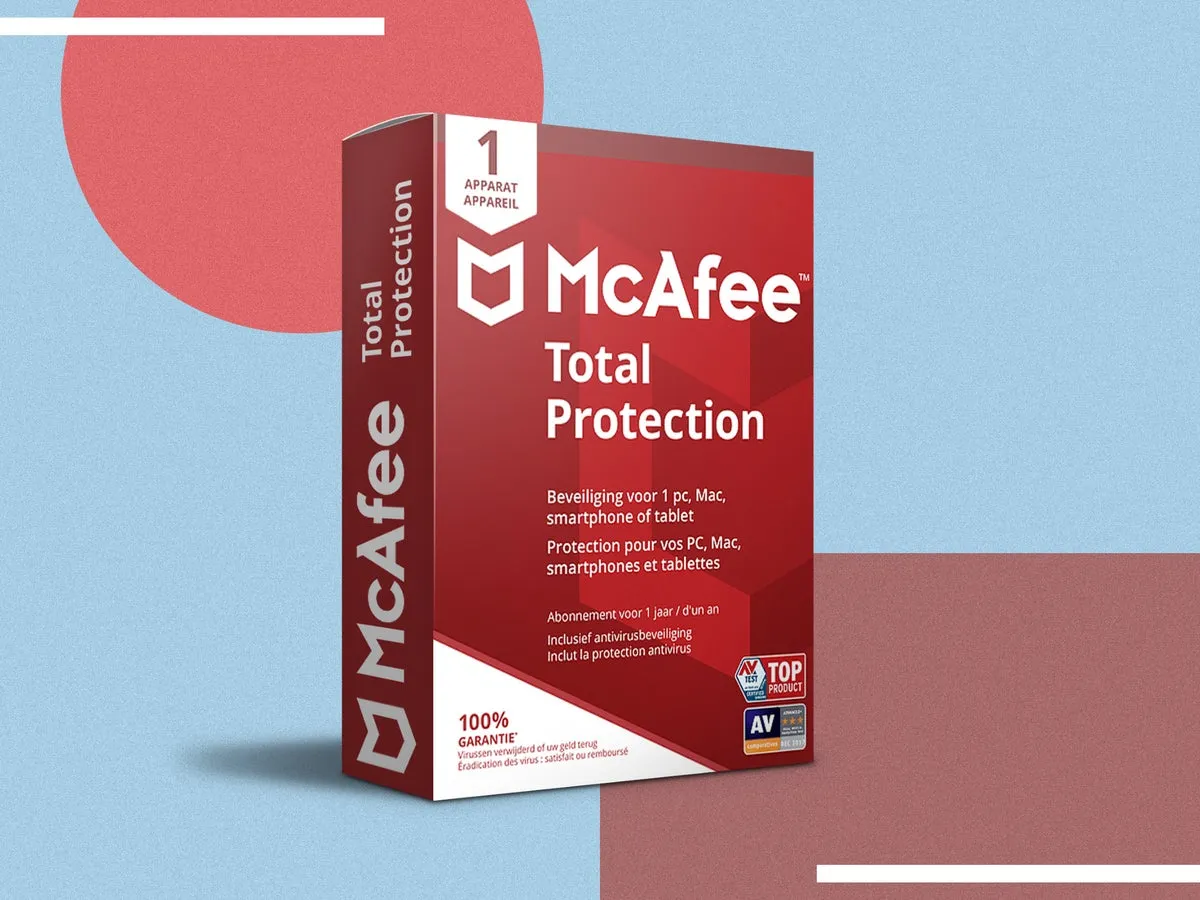4. McAfee Total Protection